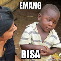 Skeptical Third World Kid