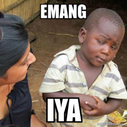 Skeptical Third World Kid