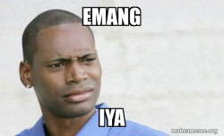Confused Black Man