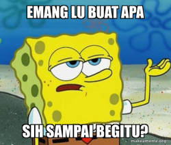 Tough SpongeBob