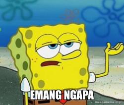 Tough SpongeBob