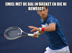 Sudden Clarity Djokovic