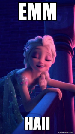 Drunk Elsa