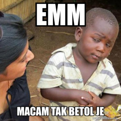 Skeptical Third World Kid