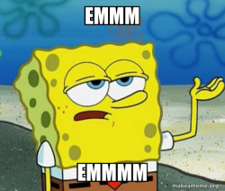 Tough SpongeBob