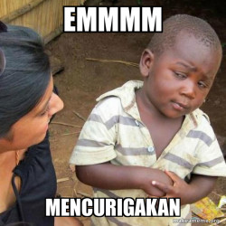 Skeptical Third World Kid