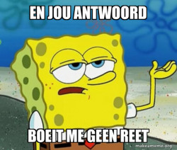 Tough SpongeBob