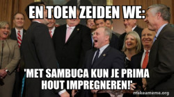 And then we told them