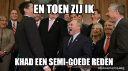 And then we told them