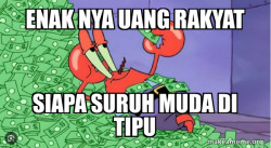 Mr Krabs Money