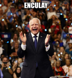 Happy Tim Walz