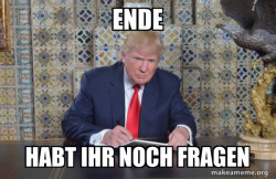 Donald Trump Writing Speech