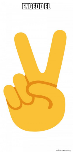 Peace Sign Emoji