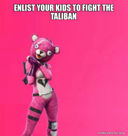 Creepy Bear Fortnite