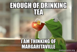 Kermit Drinking Tea