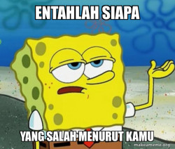 Tough SpongeBob