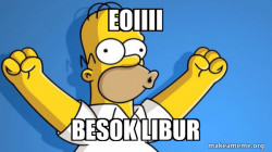 Besok libur