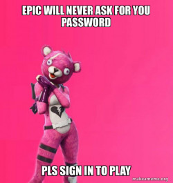 Creepy Bear Fortnite