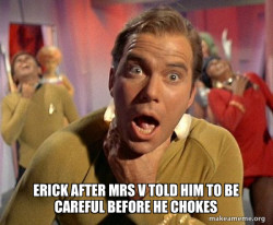 Captain Kirk Choking