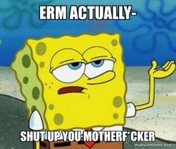 Tough SpongeBob