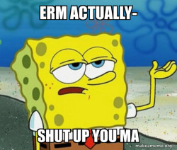 Tough SpongeBob