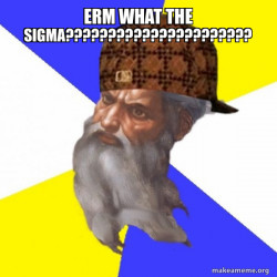 Scumbag Advice God
