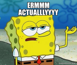 Tough SpongeBob