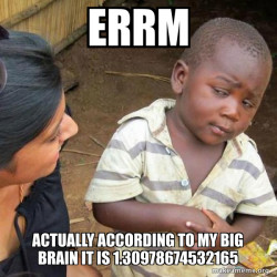 Skeptical Third World Kid