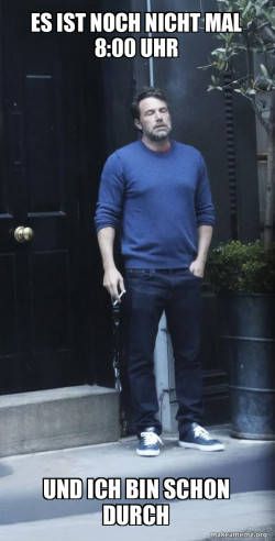Ben Affleck Smoking