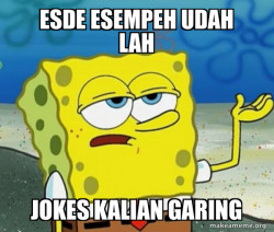 Tough SpongeBob