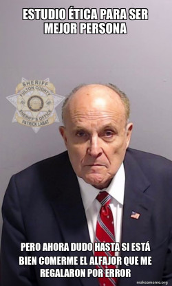 Rudy Giuliani Mugshot