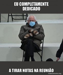 Bernie Sanders at the Inauguration