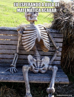 Waiting Skeleton