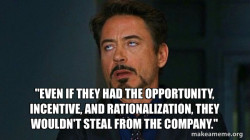 Tony Stark Eye Roll