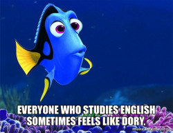 Dory from Nemo  (5 second memory)