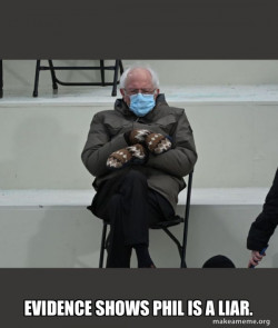 Bernie Sanders at the Inauguration