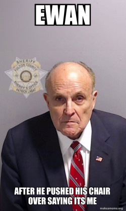 Rudy Giuliani Mugshot