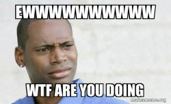 Confused Black Man