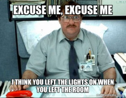 Milton from Office Space