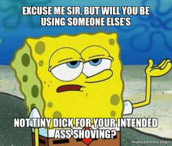 Tough SpongeBob
