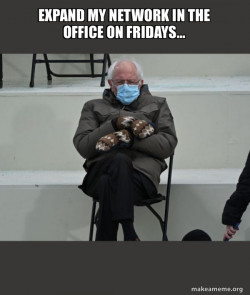 Bernie Sanders at the Inauguration