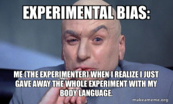 Experimenter Bias