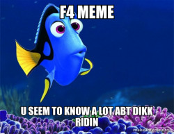 Dory from Nemo  (5 second memory)