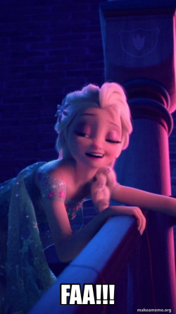 Drunk Elsa