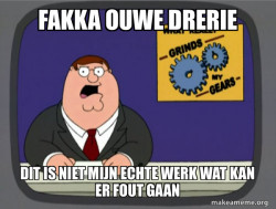 wat kan er fout gaan