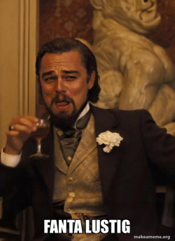 Leonardo DiCaprio Laughing Django