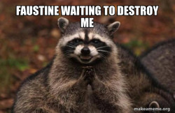 Evil Plotting Raccoon