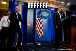Inappropriate Timing Bill Clinton