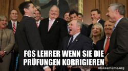 And then we told them