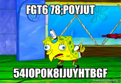 Mocking SpongeBob
